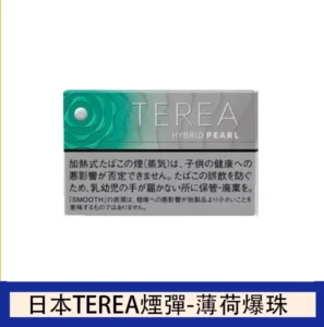 香港TEREA加熱菸爆珠薄荷煙彈日版