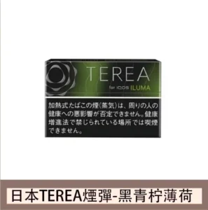 香港IQOS TEREA BLACK YELLOW MENTHOL黑檸檬煙彈